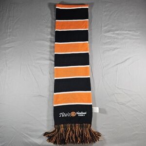 Stanley Black and Orange Striped Fabric
